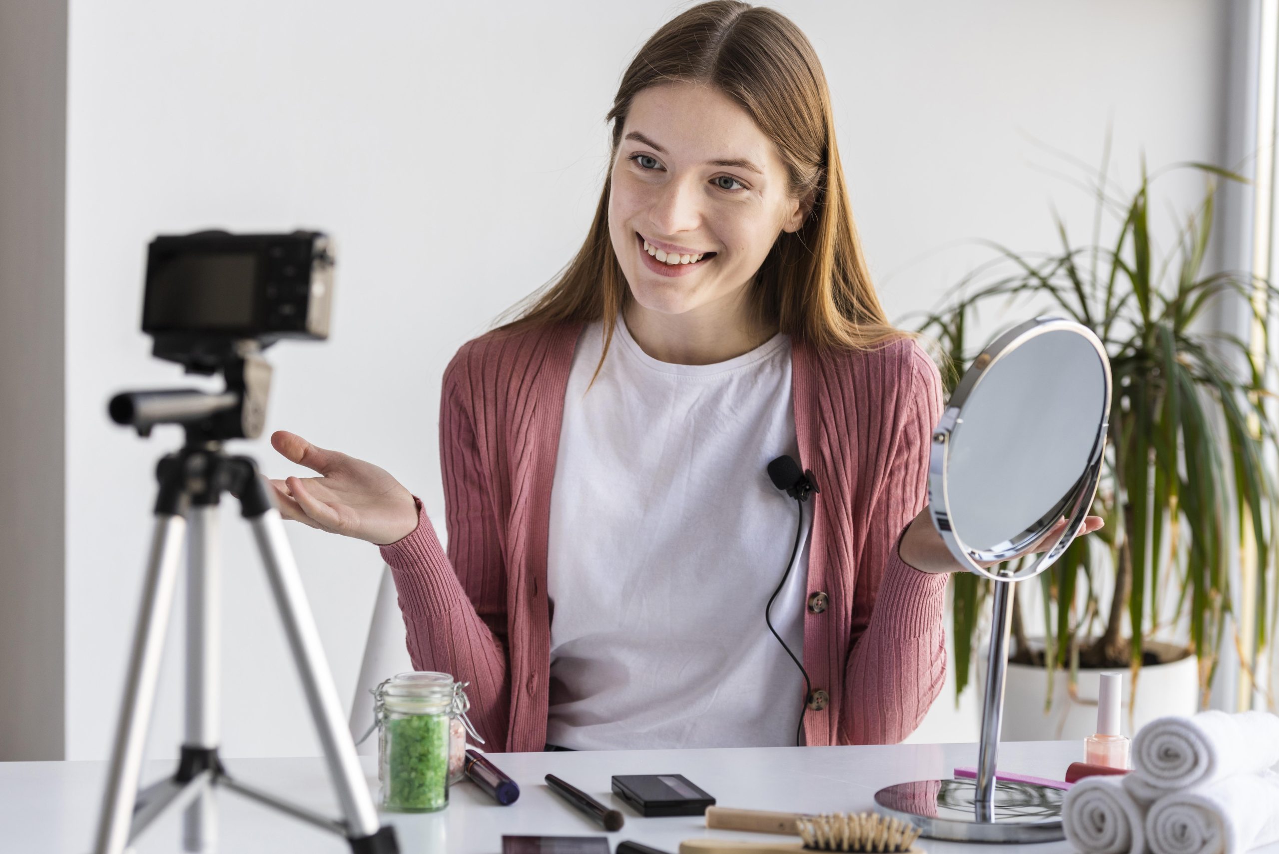 young-blogger-recording-make-up-video
